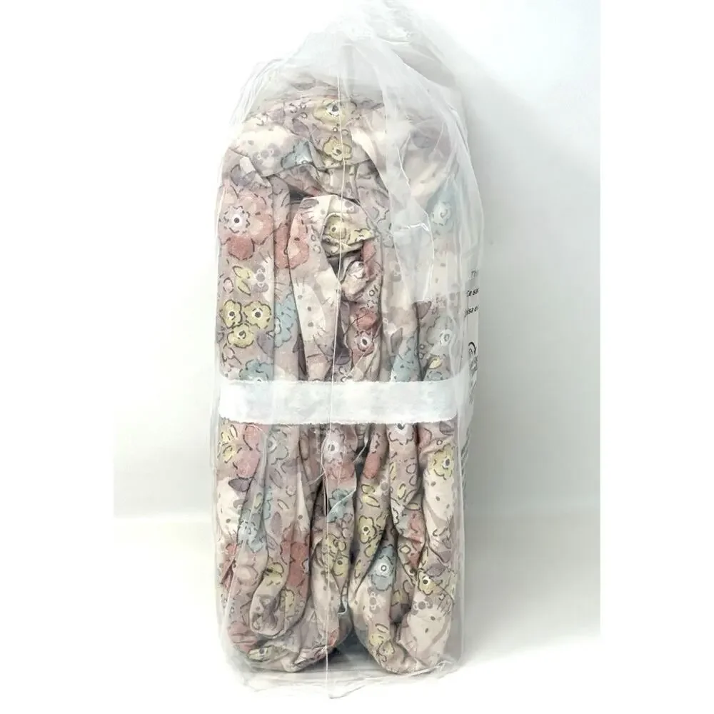 Pottery Barn Hello Kitty Heritage Floral Duvet Cover Full Queen NWT Pastels